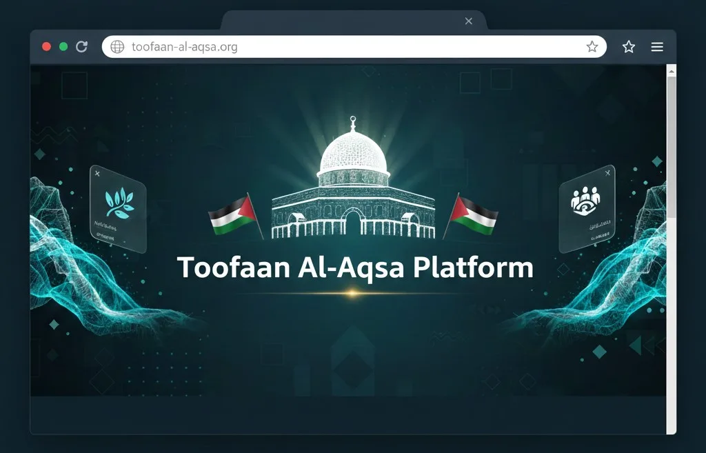 منصة طوفان الأقصى الإلكترونية